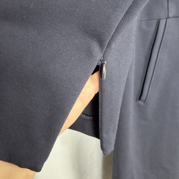 SPANX The Perfect Shift Classic Black Ponte Stretch Dress Size 2X 3/4 Sleeves - Picture 11 of 13